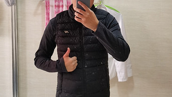 鸭鸭 斯凯奇羽绒内搭马甲长测